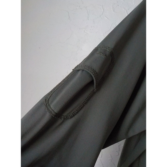 Life Is Good Gray Sports Jacket 1/4 Zip Fitted Outdoors GOOD MOVE Men Sz Medium - Picture 10 of 11